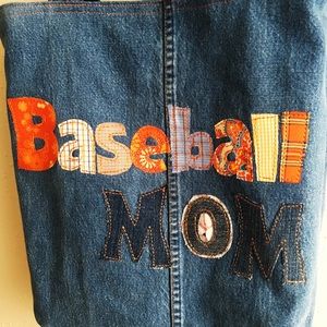 OverSize Ball Park Tote Baseball Mom⚾️ 1 of a Kind